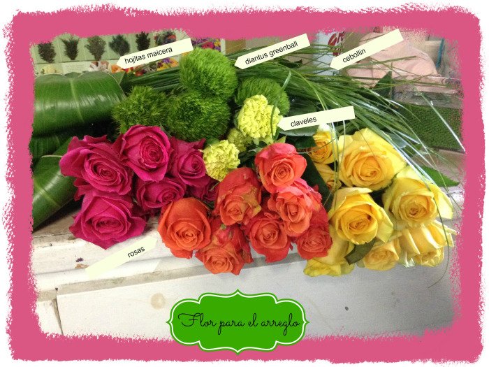Flores que utilizamos