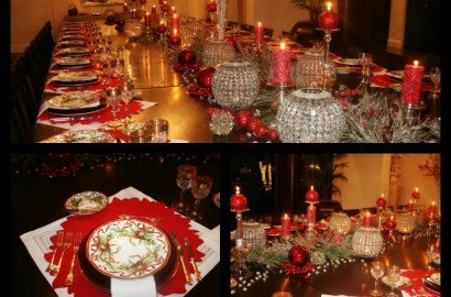mesa para navidad