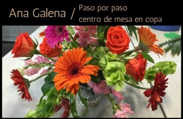 Paso por paso como hacer un centro de mesa en copa